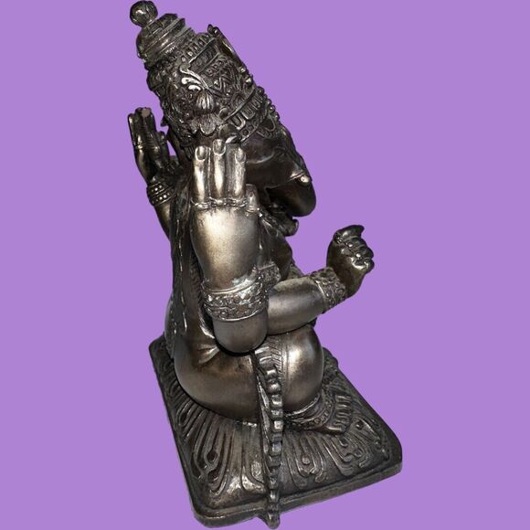 Lord Ganesha Hindu Statue Lord of Success Remover of Obstacles - Picture 11 of 16